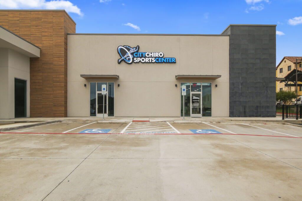 Store Front View of the clinic City Chiro Sports Center Irving/Valley Ranch - Chiropractor Irving TX